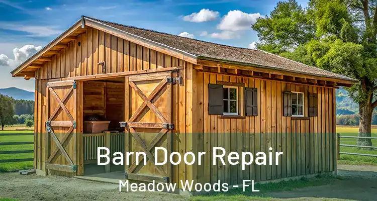 Barn Door Repair Meadow Woods - FL