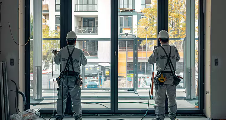 French Glass Panel Doors Repair in Meadow Woods, FL