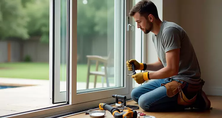 Sliding Glass Door Panel Repair in Meadow Woods, FL