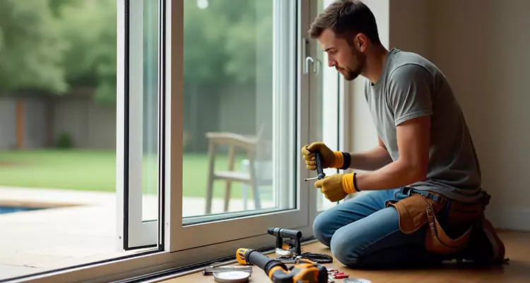 Squeaky Sliding Patio Doors in Meadow Woods, FL
