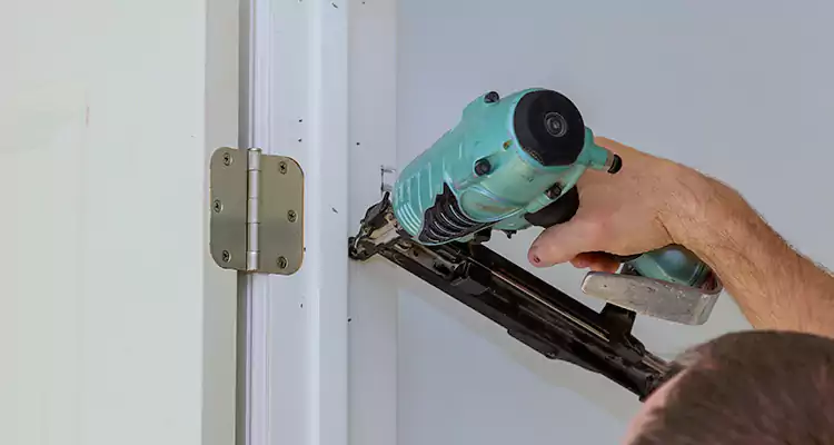 Bathroom Stall Door Hinge Repair in Meadow Woods, FL