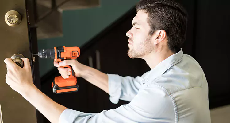 Commercial Steel Security Door Repair in Meadow Woods, FL