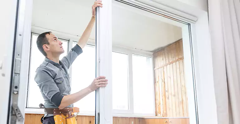 Aluminum Storefront Door Repair in Meadow Woods, FL