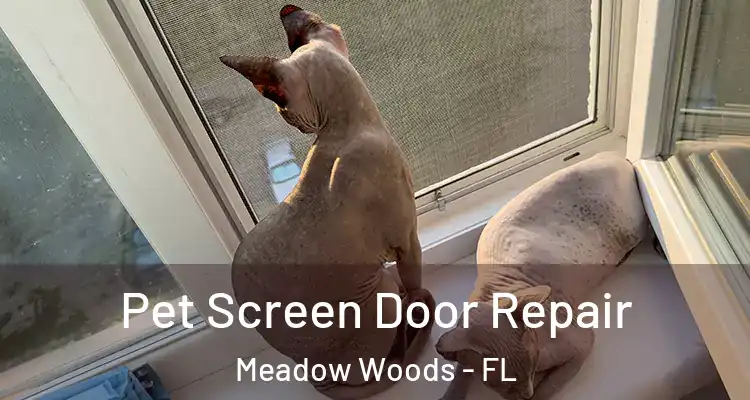  Pet Screen Door Repair Meadow Woods - FL